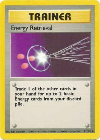 Energy Retrieval 81 102 Uncommon Unlimited Base Set Unlimited Singles Energy Retrieval 81 102 Uncommon Unlimited Base Set Unlimited Singles