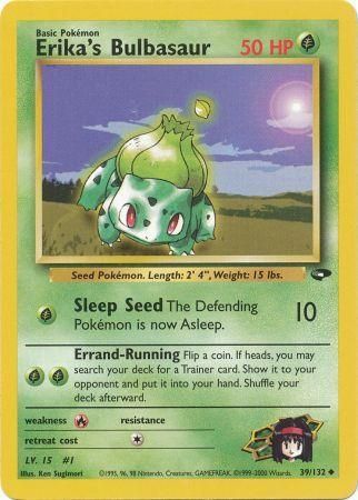 Erika s Bulbasaur 39 132 Uncommon Unlimited Gym Challenge Unlimited Singles Erika s Bulbasaur 39 132 Uncommon Unlimited Gym Challenge Unlimited Singles