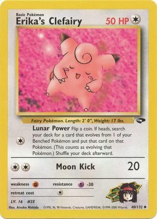 Erika s Clefairy 40 132 Uncommon Unlimited Erika s Clefairy 40 132 Uncommon Unlimited