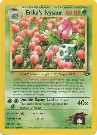 Erika s Ivysaur 41 132 Uncommon Unlimited Erika s Ivysaur 41 132 Uncommon Unlimited