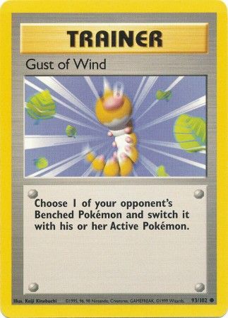 Gust of Wind - Base Set Unlimited - Pokemon | TrollAndToad