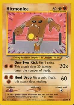 Hitmonlee holo - HeartGold SoulSilver Promos Pokémon card HGSS25