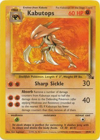 Kabutops - 24/62 - Rare Unlimited