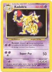 Kadabra 49 110 Uncommon Legendary Collection Singles Kadabra 49 110 Uncommon Legendary Collection Singles