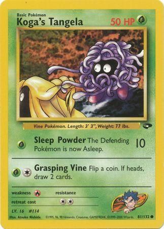 Koga s Tangela 81 132 Common Unlimited Koga s Tangela 81 132 Common Unlimited