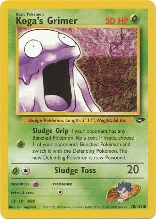 Koga s Grimer 78 132 Common Unlimited Gym Challenge Unlimited Singles Koga s Grimer 78 132 Common Unlimited Gym Challenge Unlimited Singles