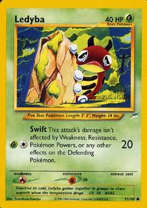 Ledyba 71 105 Common Unlimited Neo Destiny Unlimited Singles Ledyba 71 105 Common Unlimited Neo Destiny Unlimited Singles