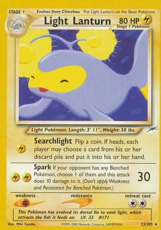Light Lanturn 23 105 Rare Unlimited Neo Destiny Unlimited Singles Light Lanturn 23 105 Rare Unlimited Neo Destiny Unlimited Singles