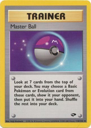 Master Ball 116 132 Uncommon Unlimited Master Ball 116 132 Uncommon Unlimited
