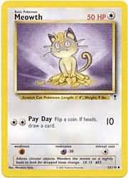 Meowth 53 110 Uncommon Legendary Collection Singles Meowth 53 110 Uncommon Legendary Collection Singles