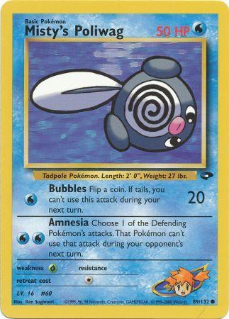 Misty's Poliwag - 89/132 - Common Unlimited