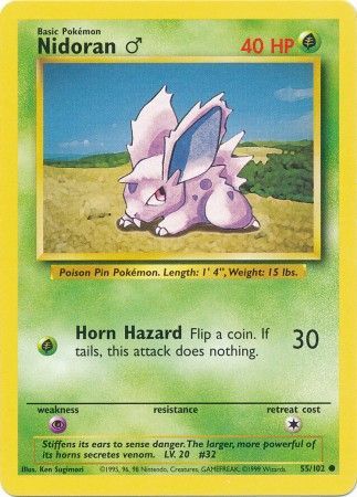 Nidoran M Line - Pokemon Tabletop