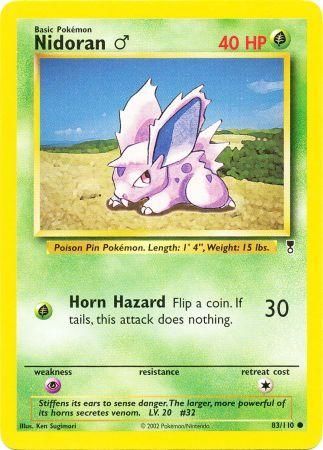 Nidoran M 83 110 Common Nidoran M 83 110 Common