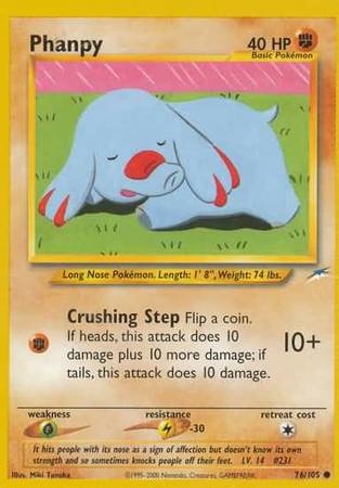 Phanpy 76 105 Common Unlimited Phanpy 76 105 Common Unlimited