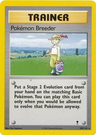 Pokemon Breeder 102 110 Rare Legendary Collection Singles Pokemon Breeder 102 110 Rare Legendary Collection Singles
