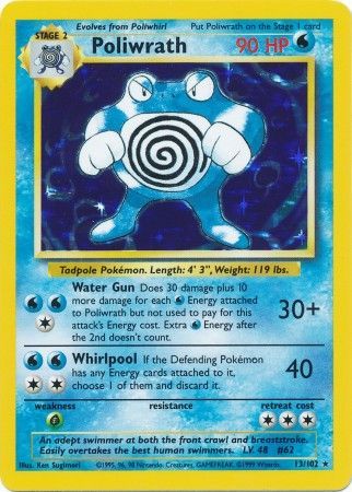 Poliwrath - 13/102 - Holo Unlimited