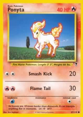 Ponyta 87 110 Common Legendary Collection Singles Ponyta 87 110 Common Legendary Collection Singles