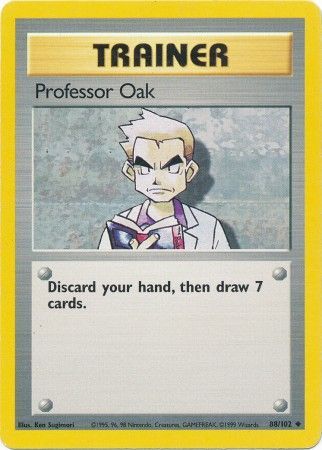 Professor Oak - 88/102 - Uncommon Unlimited