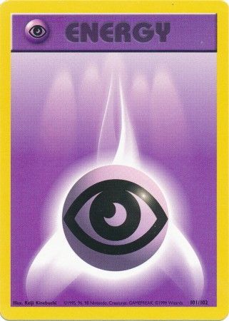10 x Base Set Psychic Energy 101/102 Pokemon TCG Cards 