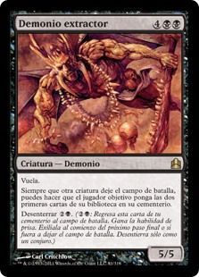 Demonio extractor 81 318 Commander Spanish Demonio extractor 81 318 Commander Spanish