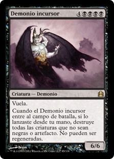 Demonio incursor 95 318 Commander Spanish Demonio incursor 95 318 Commander Spanish