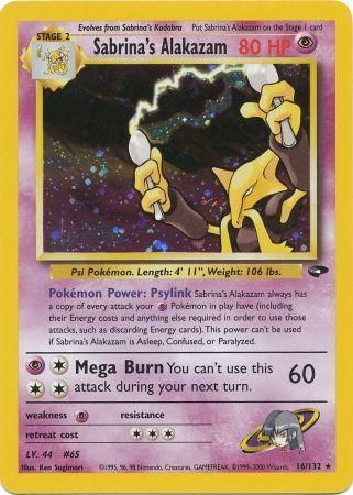 Sabrina's Alakazam - 16/132 - Holo Unlimited