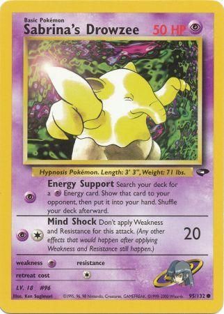 Sabrina s Drowzee 95 132 Common Unlimited Gym Challenge Unlimited Singles Sabrina s Drowzee 95 132 Common Unlimited Gym Challenge Unlimited Singles
