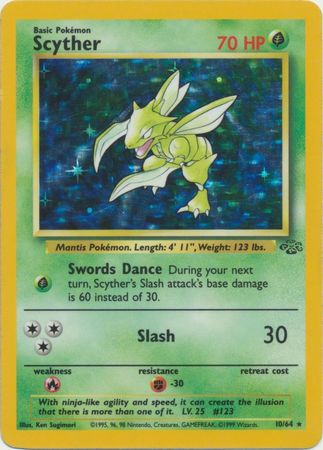 Scyther - 10/64 - Holo Unlimited