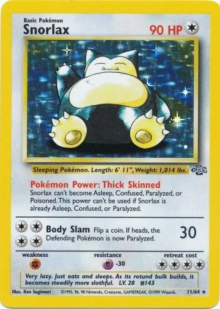 Nr Mint Flareon Snorlax you Choose Scyther Details about   Pokemon Jungle Rare Holo cards 