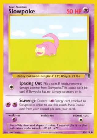 Slowpoke 93 110 Common Legendary Collection Singles Slowpoke 93 110 Common Legendary Collection Singles