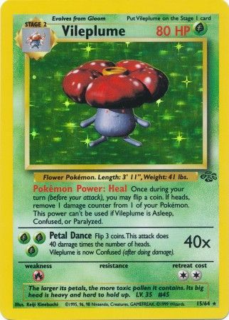 Vileplume - 15/64 - Holo Unlimited