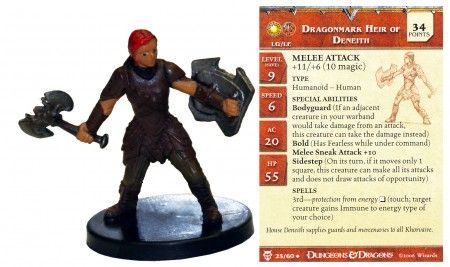 Dragonmark Heir of Deneith #25 Blood War D&D Miniatures