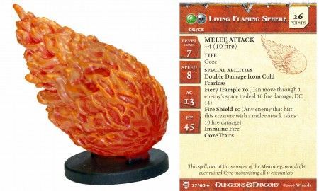 Living Flaming Sphere 27 Blood War D D Miniatures Blood War D D Living Flaming Sphere 27 Blood War D D Miniatures Blood War D D