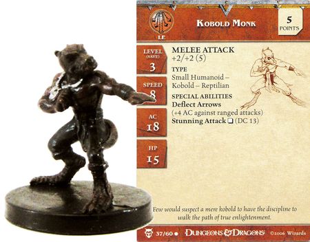 Kobold Monk 37 Blood War D D Miniatures Kobold Monk 37 Blood War D D Miniatures