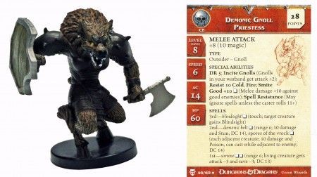 Demonic Gnoll Priestess 46 Blood War D D Miniatures Demonic Gnoll Priestess 46 Blood War D D Miniatures