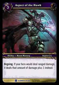 Aspect of the Hawk 34 361 Rare WoW Heroes of Azeroth Aspect of the Hawk 34 361 Rare WoW Heroes of Azeroth