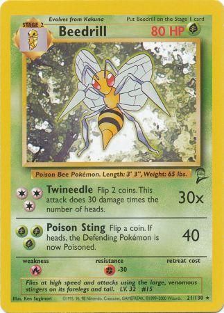 Beedrill - 21/130 - Rare