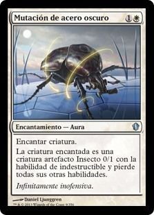 Mutacion de acero oscuro 9 356 Commander 2013 Spanish Commander 2013 Spanish Singles Mutacion de acero oscuro 9 356 Commander 2013 Spanish Commander 2013 Spanish Singles