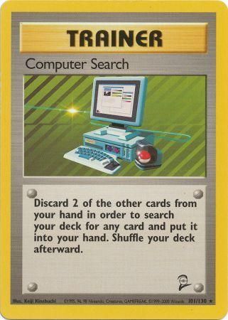 Computer Search 101 130 Rare Base Set 2 Singles Computer Search 101 130 Rare Base Set 2 Singles