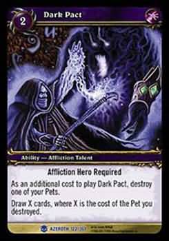 Dark Pact 122 361 Rare WoW Heroes of Azeroth Dark Pact 122 361 Rare WoW Heroes of Azeroth