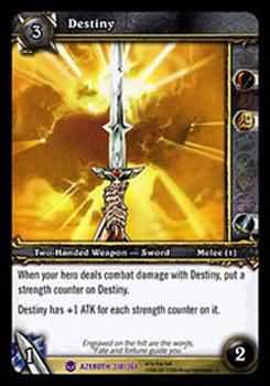 Destiny 318 361 Epic Rare WoW Heroes of Azeroth Destiny 318 361 Epic Rare WoW Heroes of Azeroth