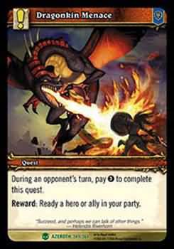 Dragonkin Menace 341 361 Uncommon Dragonkin Menace 341 361 Uncommon