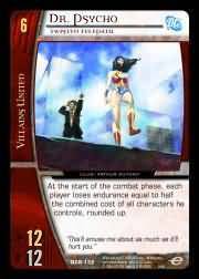 Dr Psycho Twisted Telepath DCR 132 Common Dr Psycho Twisted Telepath DCR 132 Common
