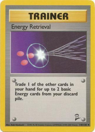 Energy Retrieval 110 130 Uncommon Energy Retrieval 110 130 Uncommon