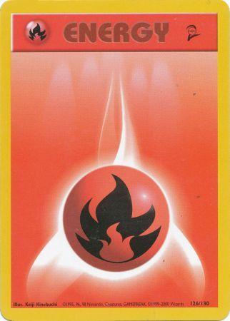Fire Energy 126 130 Common Base Set 2 Singles Fire Energy 126 130 Common Base Set 2 Singles