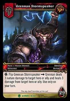 Grennan Stormspeaker 10 361 Uncommon WoW Heroes of Azeroth Grennan Stormspeaker 10 361 Uncommon WoW Heroes of Azeroth