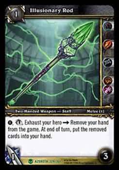 Illusionary Rod 329 361 Uncommon WoW Heroes of Azeroth Illusionary Rod 329 361 Uncommon WoW Heroes of Azeroth