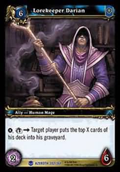 Lorekeeper Darian 202 361 Rare WoW Heroes of Azeroth Lorekeeper Darian 202 361 Rare WoW Heroes of Azeroth