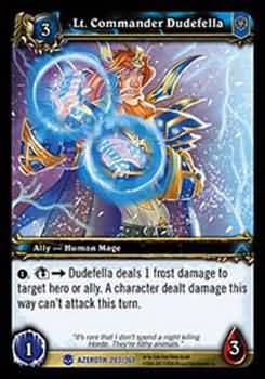 Lt Commander Dudefella 203 361 Rare WoW Heroes of Azeroth Lt Commander Dudefella 203 361 Rare WoW Heroes of Azeroth