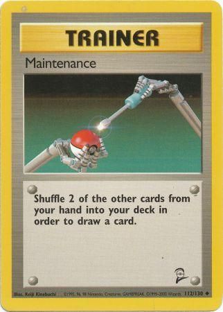 Maintenance 112 130 Uncommon Maintenance 112 130 Uncommon
